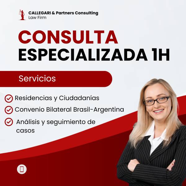 Consulta Especializada 1h - Specialized Legal Consultation - Consulta Jurídica Especializada